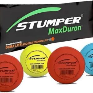 Stumper Max Duron Cricket Tennis Balls – (Packet of 10)